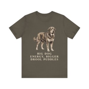 Tibetan Mastiff Humor Shirt, Vintage Dog Sketch Tee, Dog Humor Gift
