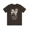 Tibetan Spaniel Dad Shirt, Vintage Dog Sketch Tee, Dog Dad Gift