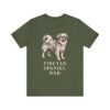 Tibetan Spaniel Dad Shirt, Vintage Dog Sketch Tee, Dog Dad Gift