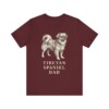 Tibetan Spaniel Dad Shirt, Vintage Dog Sketch Tee, Dog Dad Gift
