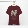 Tibetan Spaniel Dad Shirt, Vintage Dog Sketch Tee, Dog Dad Gift