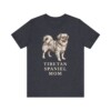Tibetan Spaniel Mom Shirt, Vintage Dog Sketch Tee, Dog Mom Gift