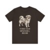 Tibetan Spaniel Mom Shirt, Vintage Dog Sketch Tee, Dog Mom Gift