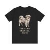 Tibetan Spaniel Mom Shirt, Vintage Dog Sketch Tee, Dog Mom Gift