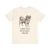 Tibetan Spaniel Mom Shirt, Vintage Dog Sketch Tee, Dog Mom Gift