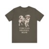 Tibetan Spaniel Mom Shirt, Vintage Dog Sketch Tee, Dog Mom Gift