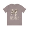 Tibetan Spaniel Lover Shirt, Vintage Dog Sketch Tee, Dog Lover Gift