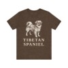 Tibetan Spaniel Lover Shirt, Vintage Dog Sketch Tee, Dog Lover Gift