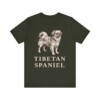 Tibetan Spaniel Lover Shirt, Vintage Dog Sketch Tee, Dog Lover Gift