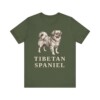 Tibetan Spaniel Lover Shirt, Vintage Dog Sketch Tee, Dog Lover Gift