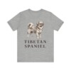 Tibetan Spaniel Lover Shirt, Vintage Dog Sketch Tee, Dog Lover Gift