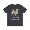 Tibetan Spaniel Lover Shirt, Vintage Dog Sketch Tee, Dog Lover Gift