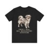 Tibetan Spaniel Humor Shirt, Vintage Dog Sketch Tee, Dog Humor Gift