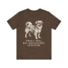 Tibetan Spaniel Humor Shirt, Vintage Dog Sketch Tee, Dog Humor Gift