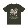 Tibetan Spaniel Humor Shirt, Vintage Dog Sketch Tee, Dog Humor Gift