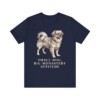 Tibetan Spaniel Humor Shirt, Vintage Dog Sketch Tee, Dog Humor Gift