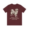 Tibetan Spaniel Humor Shirt, Vintage Dog Sketch Tee, Dog Humor Gift
