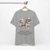 Tibetan Spaniel Humor Shirt, Vintage Dog Sketch Tee, Dog Humor Gift