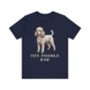Toy Poodle Dad Shirt, Vintage Dog Sketch Tee, Dog Dad Gift