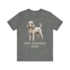 Toy Poodle Dad Shirt, Vintage Dog Sketch Tee, Dog Dad Gift