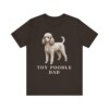 Toy Poodle Dad Shirt, Vintage Dog Sketch Tee, Dog Dad Gift
