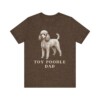 Toy Poodle Dad Shirt, Vintage Dog Sketch Tee, Dog Dad Gift