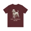Toy Poodle Mom Shirt, Vintage Dog Sketch Tee, Dog Mom Gift