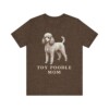 Toy Poodle Mom Shirt, Vintage Dog Sketch Tee, Dog Mom Gift