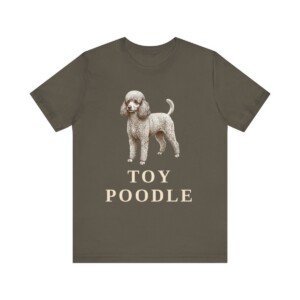 Toy Poodle Lover Shirt, Vintage Dog Sketch Tee, Dog Lover Gift