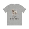 Toy Poodle Lover Shirt, Vintage Dog Sketch Tee, Dog Lover Gift