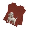 Toy Poodle Lover Shirt, Vintage Dog Sketch Tee, Dog Lover Gift