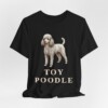 Toy Poodle Lover Shirt, Vintage Dog Sketch Tee, Dog Lover Gift