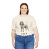 Toy Poodle Lover Shirt, Vintage Dog Sketch Tee, Dog Lover Gift