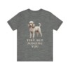 Toy Poodle Humor Shirt, Vintage Dog Sketch Tee, Dog Humor Gift