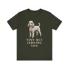 Toy Poodle Humor Shirt, Vintage Dog Sketch Tee, Dog Humor Gift