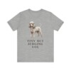 Toy Poodle Humor Shirt, Vintage Dog Sketch Tee, Dog Humor Gift