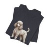 Toy Poodle Humor Shirt, Vintage Dog Sketch Tee, Dog Humor Gift