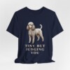 Toy Poodle Humor Shirt, Vintage Dog Sketch Tee, Dog Humor Gift