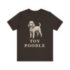 Toy Poodle Lover Shirt, Vintage Dog Sketch Tee, Dog Lover Gift