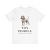 Toy Poodle Latin Shirt, Vintage Dog Sketch Tee, Dog Latin Gift