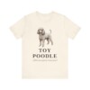 Toy Poodle Latin Shirt, Vintage Dog Sketch Tee, Dog Latin Gift