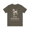 Toy Poodle Latin Shirt, Vintage Dog Sketch Tee, Dog Latin Gift
