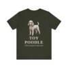 Toy Poodle Latin Shirt, Vintage Dog Sketch Tee, Dog Latin Gift
