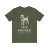 Toy Poodle Latin Shirt, Vintage Dog Sketch Tee, Dog Latin Gift