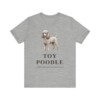 Toy Poodle Latin Shirt, Vintage Dog Sketch Tee, Dog Latin Gift