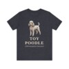 Toy Poodle Latin Shirt, Vintage Dog Sketch Tee, Dog Latin Gift