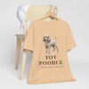 Toy Poodle Latin Shirt, Vintage Dog Sketch Tee, Dog Latin Gift