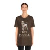 Toy Poodle Latin Shirt, Vintage Dog Sketch Tee, Dog Latin Gift