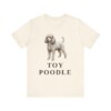 Toy Poodle Lover Shirt, Vintage Dog Sketch Tee, Dog Lover Gift