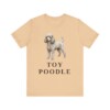 Toy Poodle Lover Shirt, Vintage Dog Sketch Tee, Dog Lover Gift